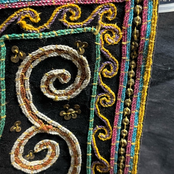 VTG Carol Horn 3D Elephant Boho Vest - Picture 5 of 8